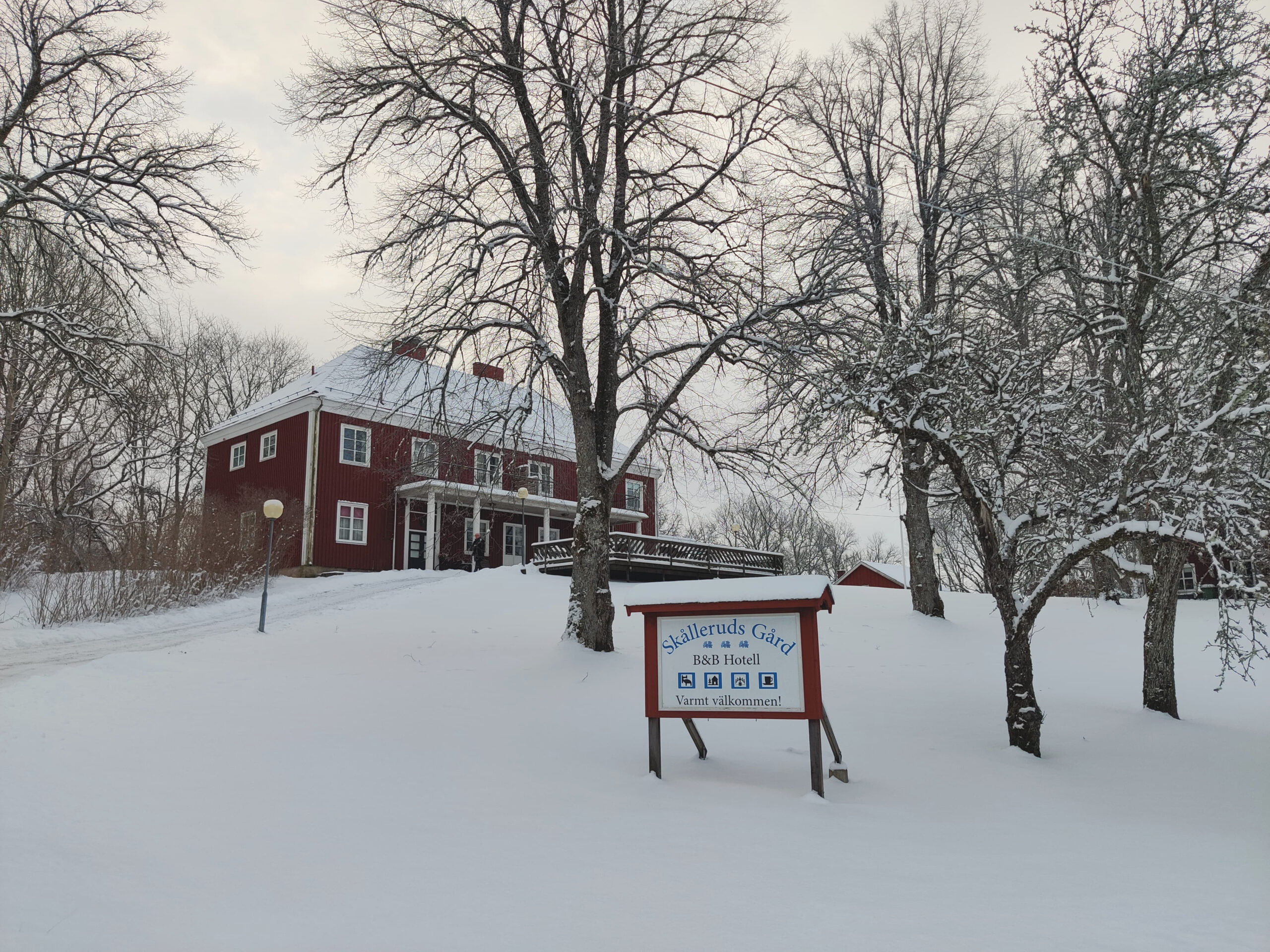 Gezellige Bed & Breakfast Skålleruds Gård, perfect gelegen bij vakantiewoningen in Värmland.