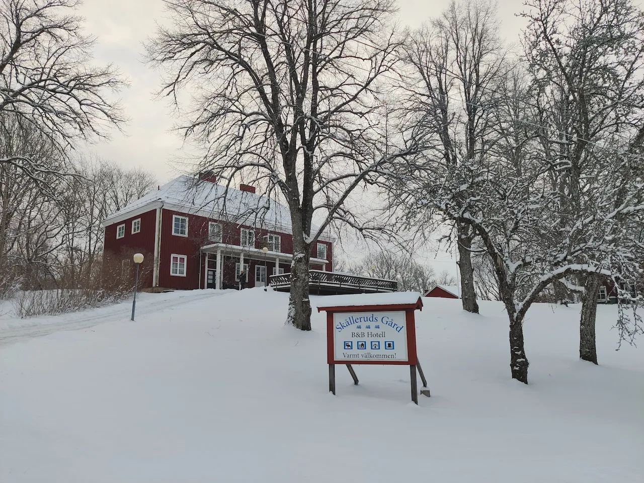 B&B Skallerud, overnachten op weg naar Hus Bjorken
