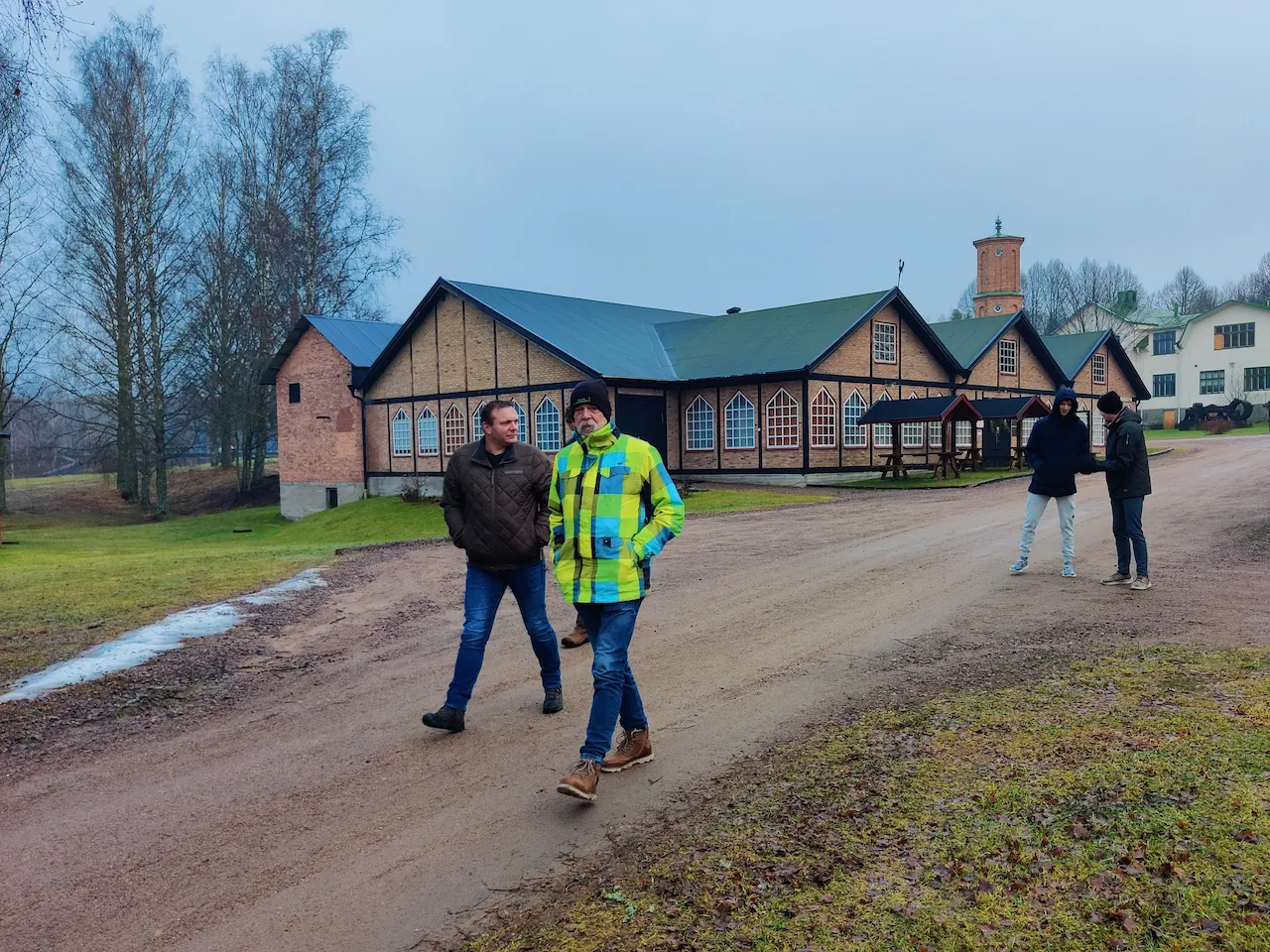 Wandeling langs Fröken Ruths Café richting Martinverket